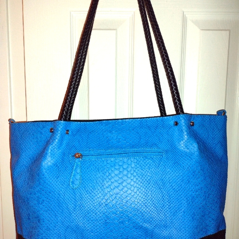 Blue Overnight bag